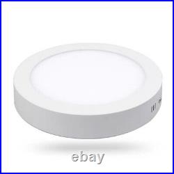 10/25/30W Dimmable Surface Mount LED Panel Light Ceiling Downlight Lamp 110-240V