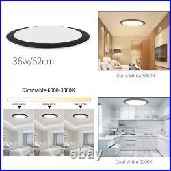 12W 18W 24W 36W 50W LED Ceiling Light Surface Mount Kitchen Bathoom Lamp Fixture