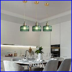 3X Bar Glass Pendant Light Kitchen Lamps Chandelier Lighting Home Ceiling Light