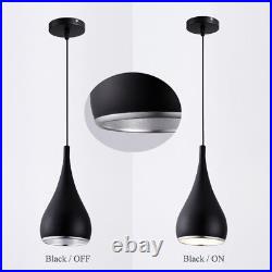 3X Black Pendant Light Bar Lamp Kitchen Chandelier Lighting Hotel Ceiling Lights