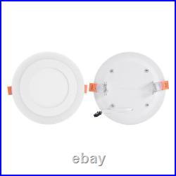 3 Mode Ultra thin Dual Color LED Recessed Ceiling Panel Down Light Lamp 85V-265V