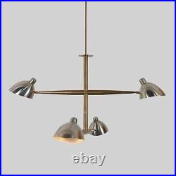4 Ceiling Light Modern Brass Sputnik Chandelier Beautiful Light Fixture Lamp