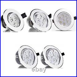 9/15/27W Dimmable Recessed LED Ceiling Downlight Spot Light Lamp 110V-240V Round
