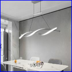 Bar LED Pendant Light Kitchen Chandelier Lighting Home Lamp Grey Ceiling Lights