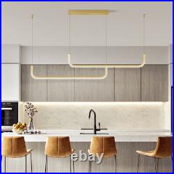 Bar Pendant Lights Kitchen Lamp Home LED Ceiling Light Gold Chandelier Lighting