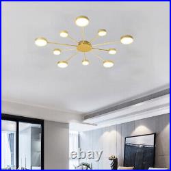 Bedroom LED Ceiling Light Hallway Lamp Chandelier Lighting Gold Ceiling Lights