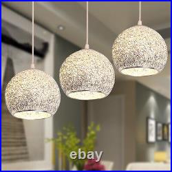 Bedroom Pendant Light Kitchen Lamp Silver Chandelier Lighting Bar Ceiling Lights