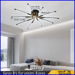 Ceiling Light Led Chandelier Ceiling Lamp Fixture Dimmable Lamp withRemote Control