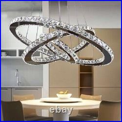 Crystal Chandelier Light Hotel Pendant Light Bar Ceiling Lights Kitchen LED Lamp