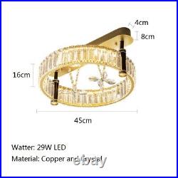 Crystal Lamp Room Ceiling Light Hallway Chandelier Lighting Hotel Ceiling Lights