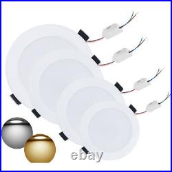 Dimmable LED Downlight Recessed Ceiling Light Lamp Round 5With7With9With12With25W White