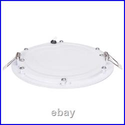 Dimmable LED Panel Light Recessed Ceiling Lamp Downlight Round 6/9/12/15/18/30W