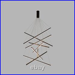 Dimmiable LED Chandelier Light Sputnik Pendant Lamp Ceiling Lighting Fixture