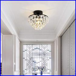 Hallway Lamp Crystal Ceiling Light Bedroom Pendant Light Bar Chandelier Lighting