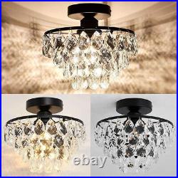 Hallway Lamp Crystal Ceiling Light Bedroom Pendant Light Bar Chandelier Lighting