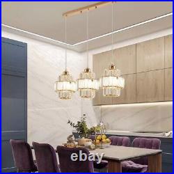 Home Crystal Lamp Pendant Light Hotel Chandelier Lighting Kitchen Ceiling Lights