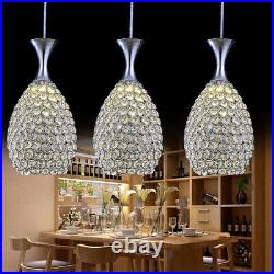 Home Pendant Lights Crystal Lamp Hotel Ceiling Light Kitchen Chandelier Lighting