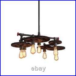 Industrial Farmhouse Metal Pendant Light Rustic Vintage Ceiling Chandelier Lamp