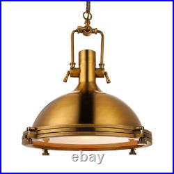 Industrial Nautical Pendant Light Elegant Shade 1-Light Ceiling Lamp Chandelier