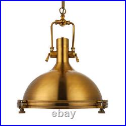 Industrial Nautical Pendant Light Elegant Shade 1-Light Ceiling Lamp Chandelier