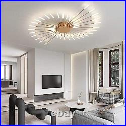 JAYMP Ceiling Light Modern Flower Shape Ceiling Lamp for Living Room Bedroom
