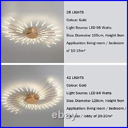 JAYMP Ceiling Light Modern Flower Shape Ceiling Lamp for Living Room Bedroom