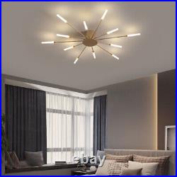 Kitchen Chandelier Lighting LED Modern Ceiling Light Gold Lamp Bar Pendant Light