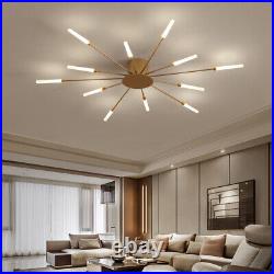 Kitchen Chandelier Lighting LED Modern Ceiling Light Gold Lamp Bar Pendant Light