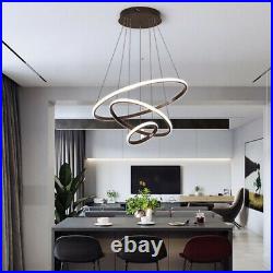 Kitchen Lamp Bar LED Pendant Light Black Chandelier Lighting Hotel Ceiling Light