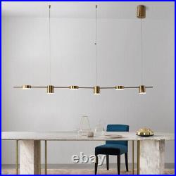 Kitchen Pendant Light Bar Gold Lamp Home Chandelier Lighting LED Ceiling Lights