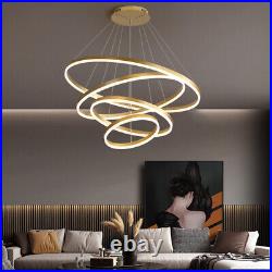 Kitchen Pendant Light LED Lamp Home Large Chandelier Lighting Gold Ceiling Light
