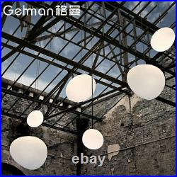 LED Chandelier Modern Ceiling Light Lighting White Glass Pendant Lamp Fixtures