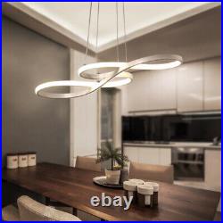 LED Pendant Light Bar Lamp Kitchen White Chandelier Lighting Room Ceiling Lights