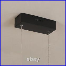 LED Pendant Light Kitchen Black Chandelier Lighting Home Lamp Shop Ceiling Light