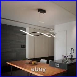 LED Pendant Light Kitchen Black Chandelier Lighting Home Lamp Shop Ceiling Light