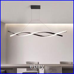 LED Pendant Light Kitchen Black Chandelier Lighting Home Lamp Shop Ceiling Light