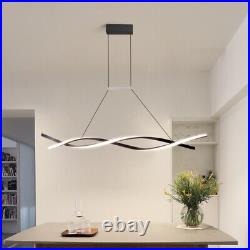 LED Pendant Light Kitchen Black Chandelier Lighting Home Lamp Shop Ceiling Light