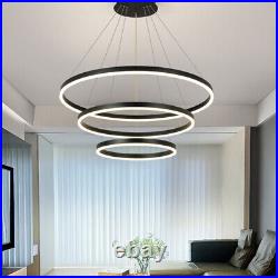 LED Pendant Light Kitchen Black Lamp Bar Chandelier Lighting Shop Ceiling Lights