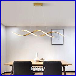 LED Pendant Light Kitchen Chandelier Lighting Home Lamp HotelGold Ceiling Light