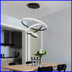 LED Pendant Light Kitchen Chandelier Lighting Room Black Ceiling Lights Bar Lamp