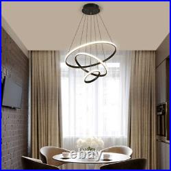 LED Pendant Light Kitchen Chandelier Lighting Room Black Ceiling Lights Bar Lamp