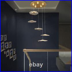 LED Pendant Light Kitchen Lamp Hotel Ceiling Light Bar Stair Chandelier Lighting