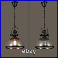 Loft Pendant Light Kitchen Chandelier Lighting Bar Glass Lamp Home Ceiling Light