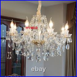 Luxury Crystal Chandelier Pendant Lamp Lobby Ceiling Lighting Fixtures LED Light