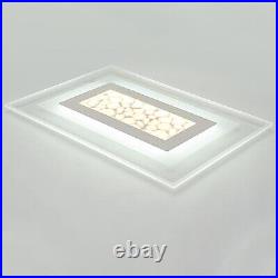 Modern Acrylic LED Ceiling Light Flush Mount Square Fixture Lamp Living Room US