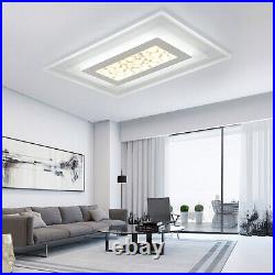 Modern Acrylic LED Ceiling Light Flush Mount Square Fixture Lamp Living Room US