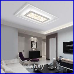 Modern Acrylic LED Ceiling Light Flush Mount Square Fixture Lamp Living Room US