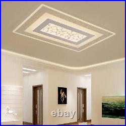 Modern Acrylic LED Ceiling Light Flush Mount Square Fixture Lamp Living Room US