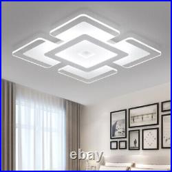 Modern Acrylic LED Ceiling Light Ultra Thin Flush Mount Square Home Lamp Fixture