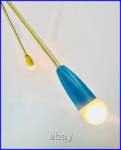 Modern Ceiling Pendant Light Lamp Mid Century Multicolour Sputnik Ceiling Light